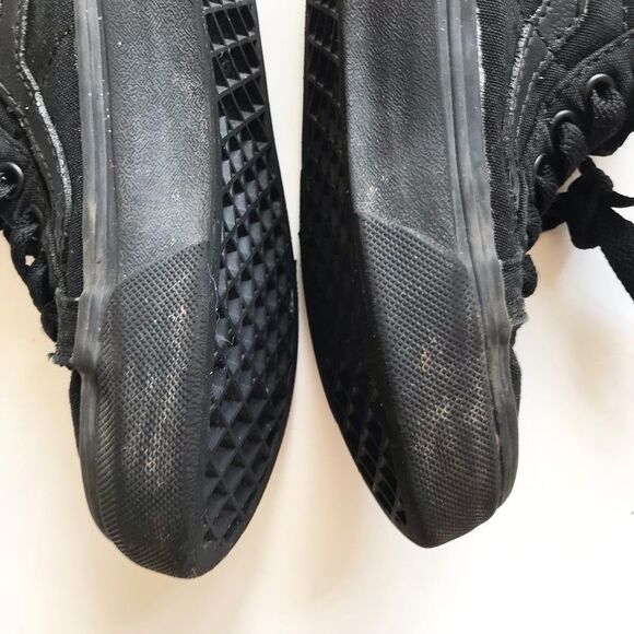 Vans black sk8 high top sneakers VGUC size 10.5 - Picture 3 of 10